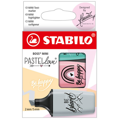 STABILO BOSS MINI PASTELLOVE PACK 3