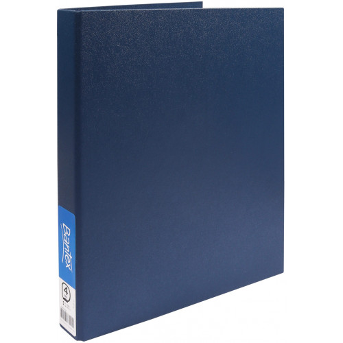 Bantex Standard Ring Binder PP A4 4D Ring 25mm – Blue (1334-01)