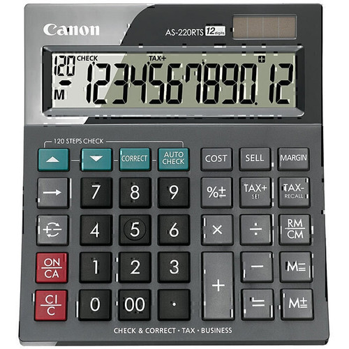 CANON AS220RTS CALCULATOR