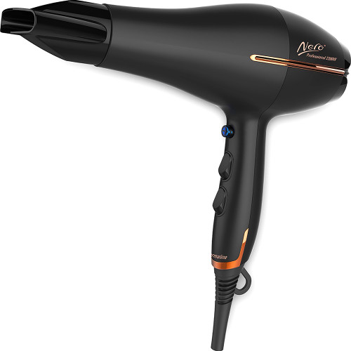 Nero Professional Ac Motor Hairdryer Black, Each