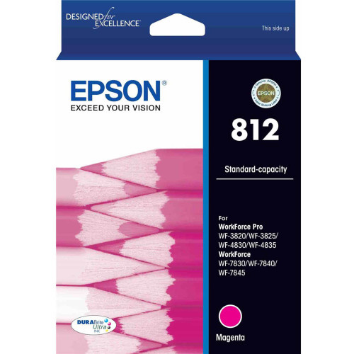 Epson 812 DURABrite Ultra Ink Cartridge Magenta