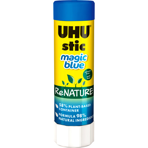UHU ReNature Glue Stic 40g Blue