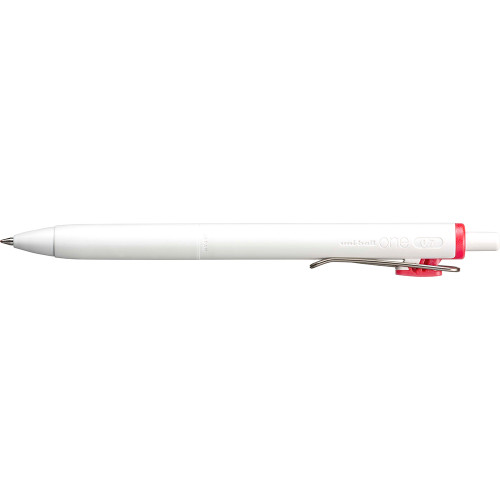 Uni-Ball One UMN-S-07 Retractable Gel Pen Fine 0.7mm Red