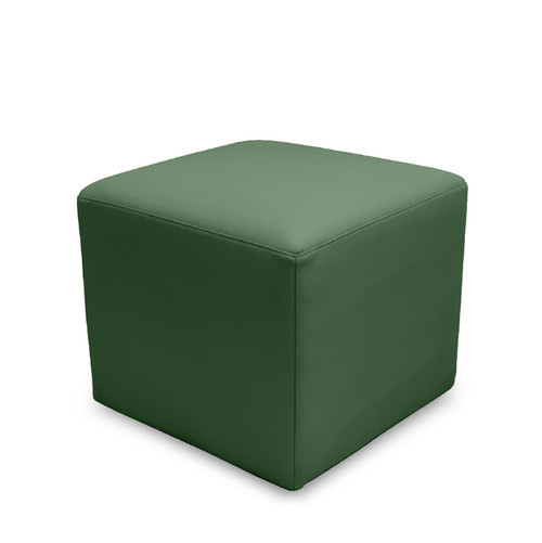 K2 Marbella Cook Junior Square Ottoman Green PU Leather