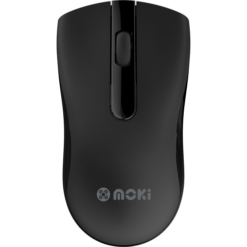 Moki Optical Wireless Mouse Black