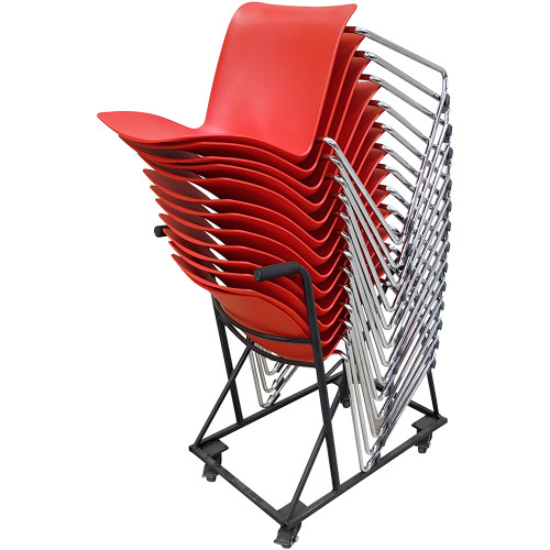 Pod Metal Trolley Black