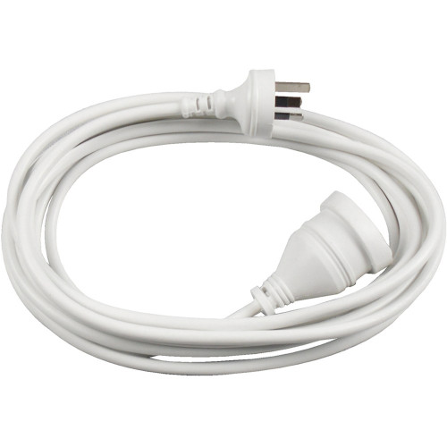 20M EXTENSION LEAD White