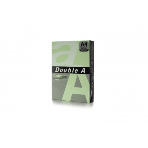 Double A Colour Paper 80gsm A4 Lagoon Green 500 Sheet