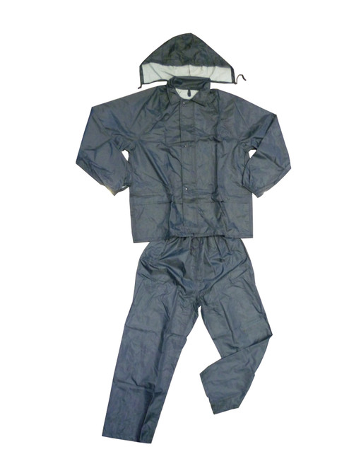 Maxisafe Navy PVC Rainsuit, XS Each