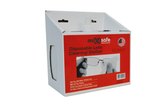 Maxisafe Disposable Lens Cleaning Station