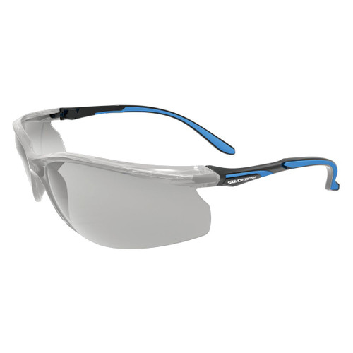 Swordfish Safety Glasses With Anti-Fog - Silver Mirror Lens