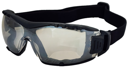 Evolve Safety Glasses With Gasket & HeadBand - Smoke Lens