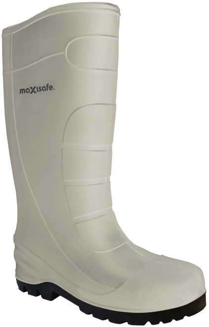Lightening Polyurethane Gumboot - White - Size 3 *** While Stocks Last - Please Enquire to Confirm Availability ***