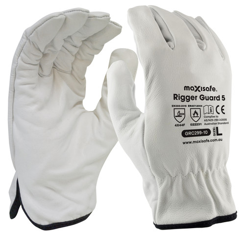 Maxisafe 'Rigger Guard 5' Cut Resistant Glove , Medium Pair