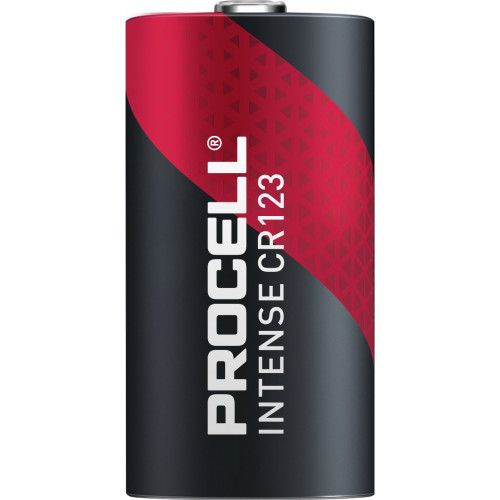 Procell High Power Lithium Intense CR123 Batteries, 3V, Box of 12