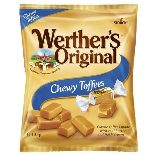 WERTHERS Original Caramel Chew 135g, Each