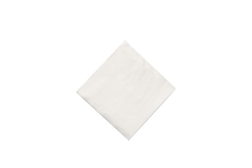 300mm x 300mm White 1ply Lunch Napkins, Pack of 100