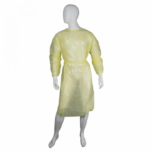 ULTRA HEALTH Disposable Iso Gown N/S Impervious PP/PE Unisize Pack of 10