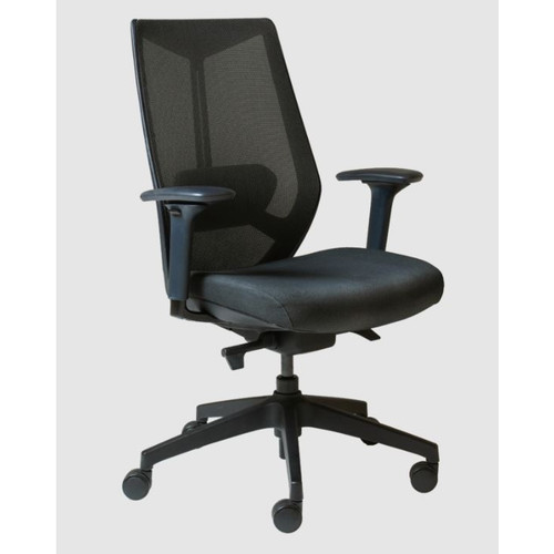 ARCO MESH BACK OPERATOR CHAIR -135KG WEIGHT RATING