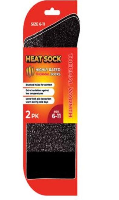 Heat Socks, Pack of 2