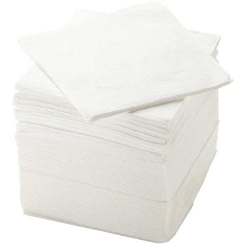 Gusspak Napkins 1 Ply White 300mm x 300mm Quarter Fold Box Of 3000