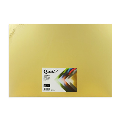 Quill Foil Board A3 - Assorted, Pack of 5