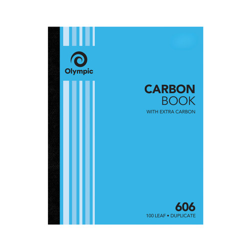 Olympic Carbon Duplicate Feint Ruled No.606 250 x 200mm 100 Leaf (142785)