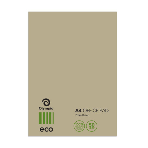 Olympic ECO Office Pad A4 50 Leaf 7mm (198215)