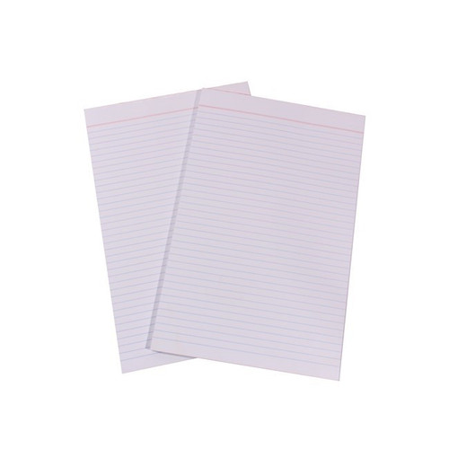 Quill Bank Pad Ruled Both Sides 60gsm FC 90 Leaf - White (01840)