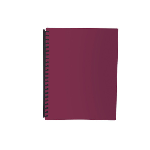 Olympic Display Book A4 20 Page Matte Maroon (142923)