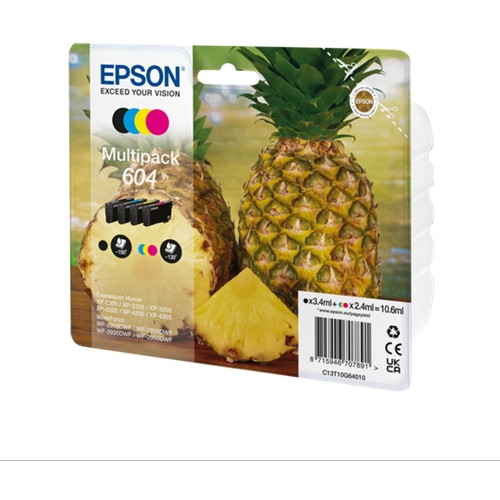 EPSON 604 STD MULTIPACK XP-2200, XP-3200, XP-4200, WF-2910, WF-2930, WF-2950