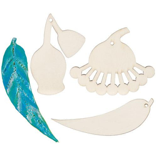 Wooden Australian Gum Hangers Pack of 18