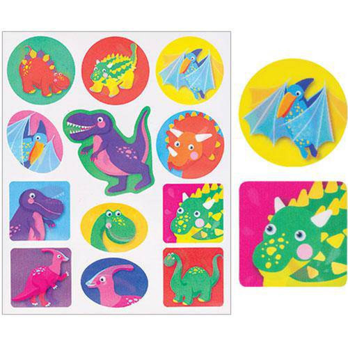 Giant Moving Stickers Pack of 36 - Dinosaur