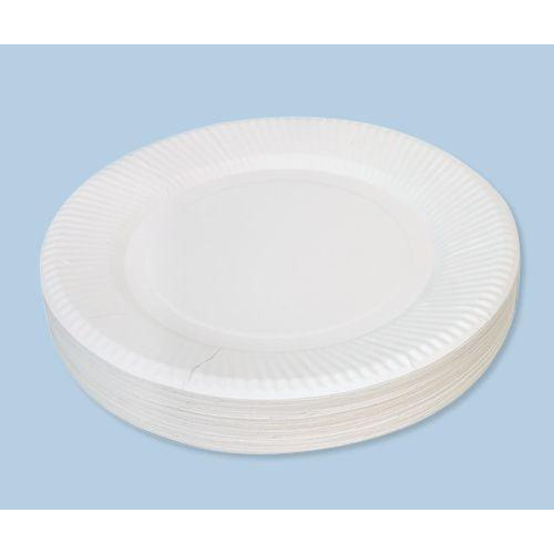 Paper Plates White Pack of 50 - 18cm (MC1653)
