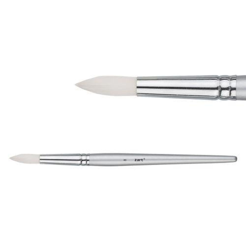 Zart Dynamic Taklon Round Brushes - # 8 (9mm)
