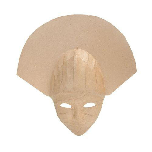 Papier-mache Headdress Face Mask