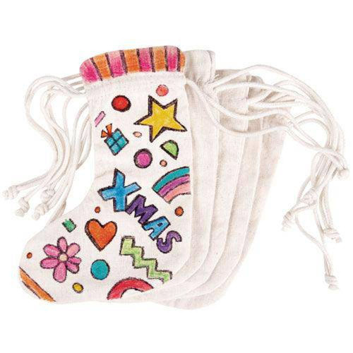 Calico Stocking Pack of 5