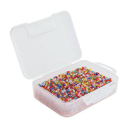 Coloured Glass Seed Beads 100g