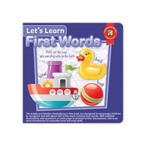 Let's Learn First Words Board Book