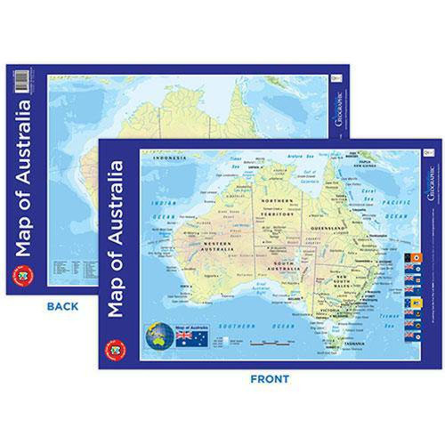 Map of Australia Poster