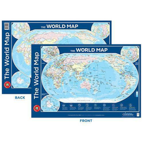 Map of the World Poster