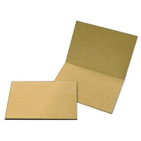 Quill Card Maker - Kraft, Pack of 10
