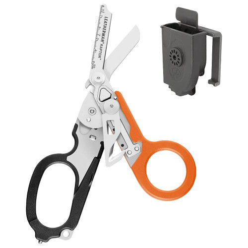 Raptor Rescue Folding Medical Shears, Orange