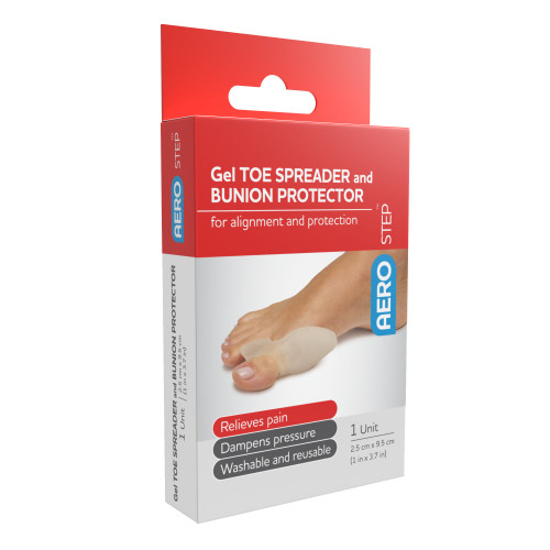 AeroStep Gel Toe Spreader and Bunion Protector Pack