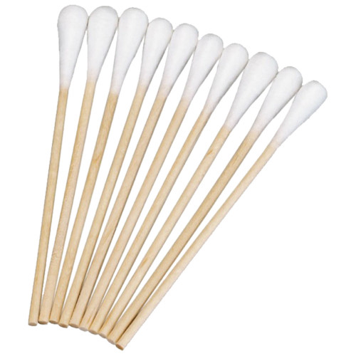 Sterile 7.5cm Wood Single Ended Applicators, Bag of 5