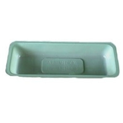 Disposable Dressing Tray 185 x 63 x 28mm Green 270mL, Each