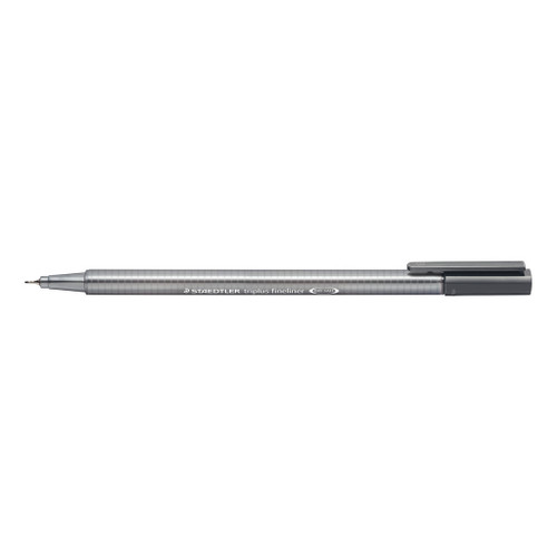 Staedtler 334 Triplus Fineliner - Grey, Each