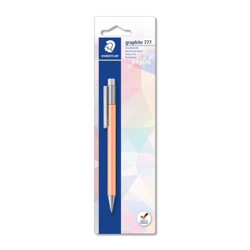 Staedtler Graphite 777 Pastel Mechanical Pencil 0.5mm, Blistercard of 1