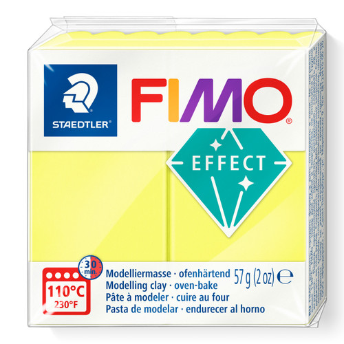 FIMO 8010 Effect 57g - Neon - Yellow