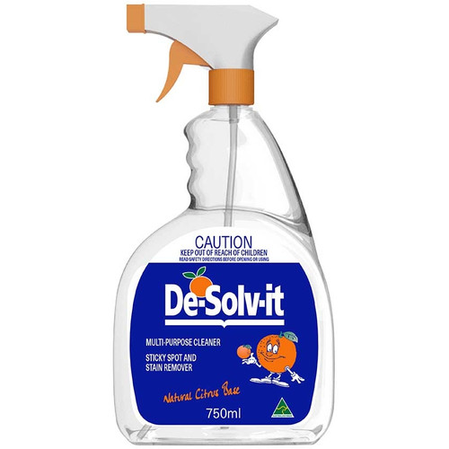 De-Solv-it Multi-Purpose Biodegradable Cleaner - Sticky Spot and Stain Remover 750ml, Each